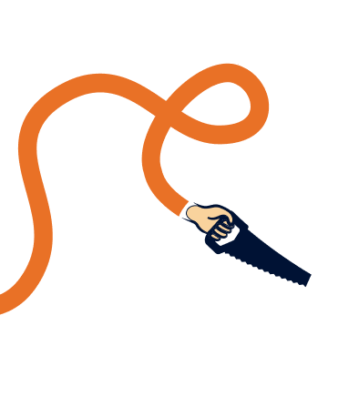Bras ateliers orange